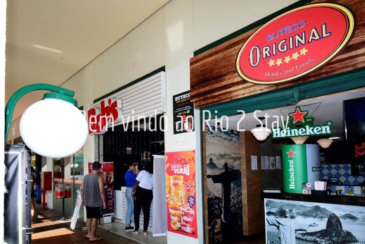 4 Verano Stay Flat Com Garagem, Wi-Fi E Cozinha ริโอเดจาเนโร ภายนอก รูปภาพ
